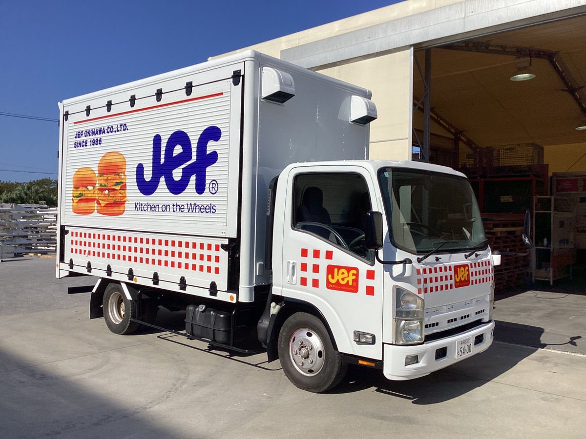 ジェフ沖縄株式会社様　フードトラック