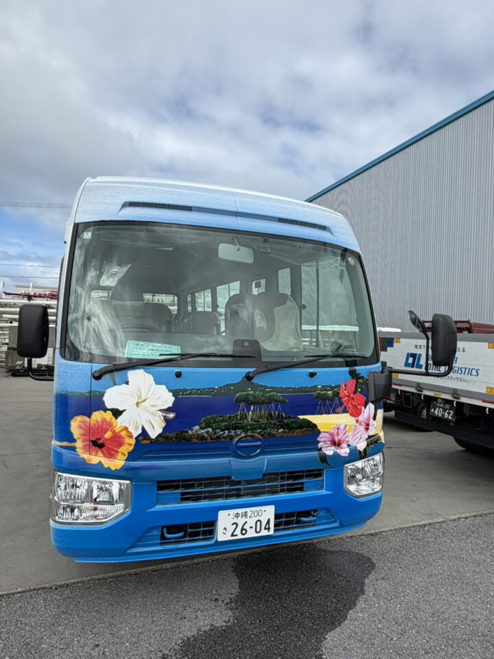 【新車】一般財団法人 沖縄美ら島財団様　マイクロバス③